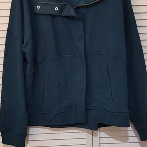 Danskin Blue Zip-Up Jacket